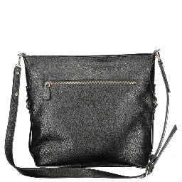 Black Polyurethane Women's Handbag