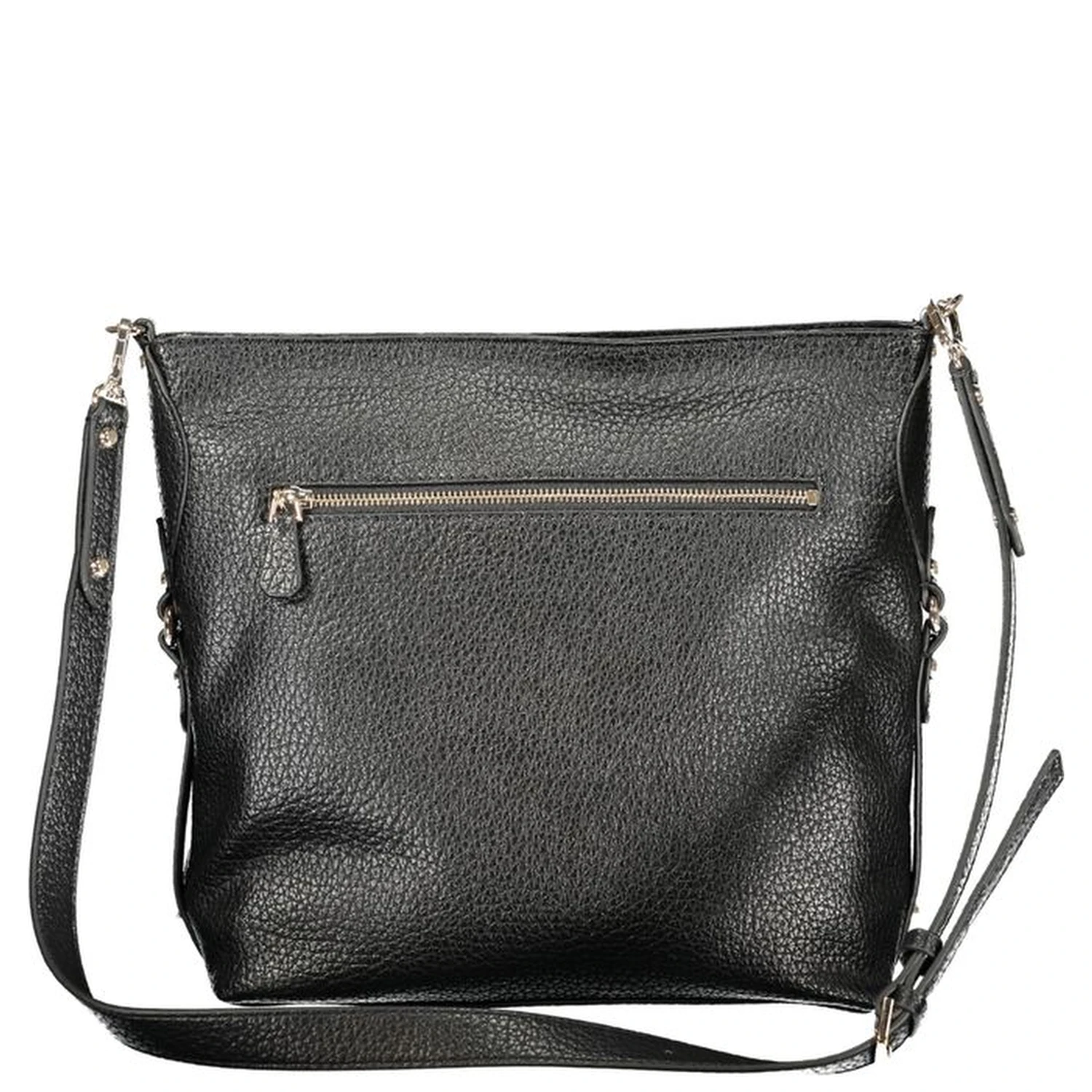 Black Polyurethane Women's Handbag