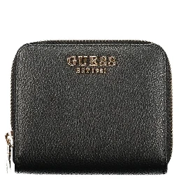 Nero Poliuretano Women Wallet