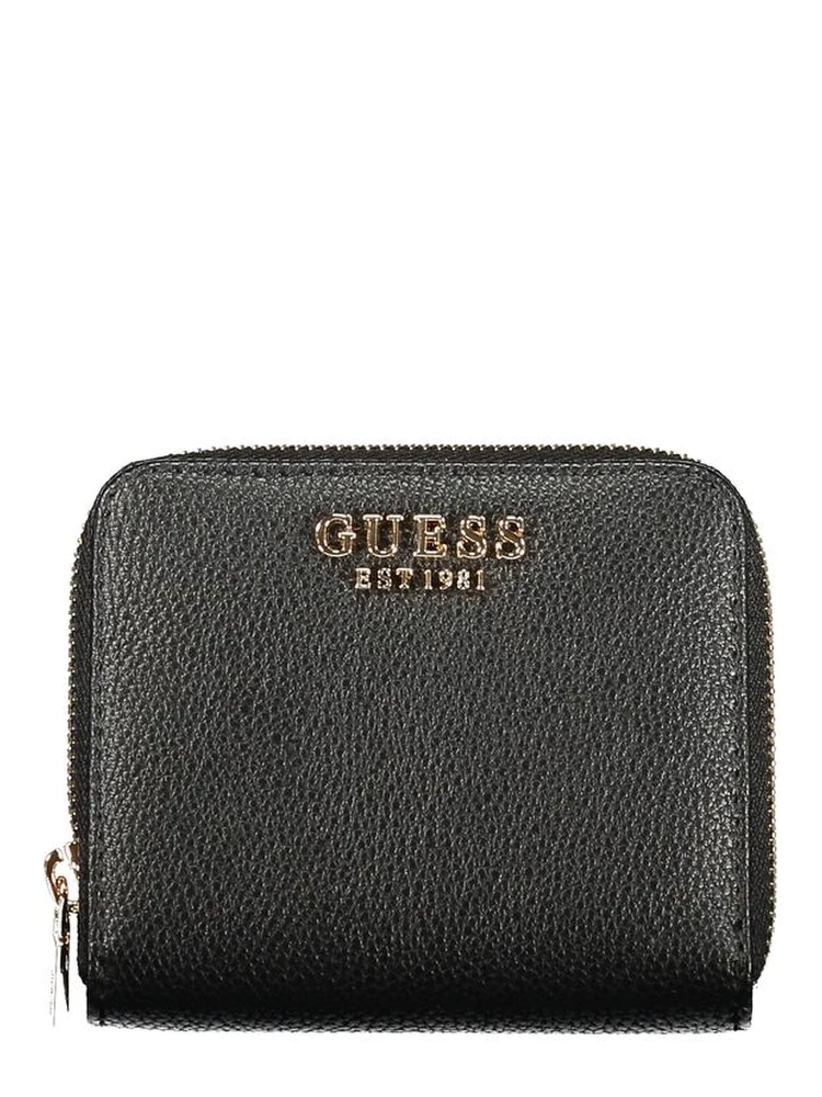 Nero Poliuretano Women Wallet