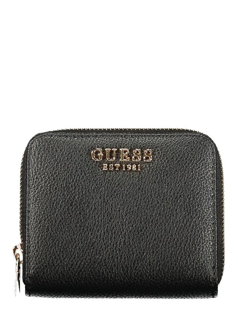 Nero Poliuretano Women Wallet