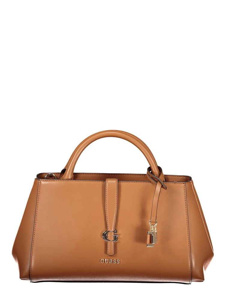 Marrone Poliuretano Women Handbag