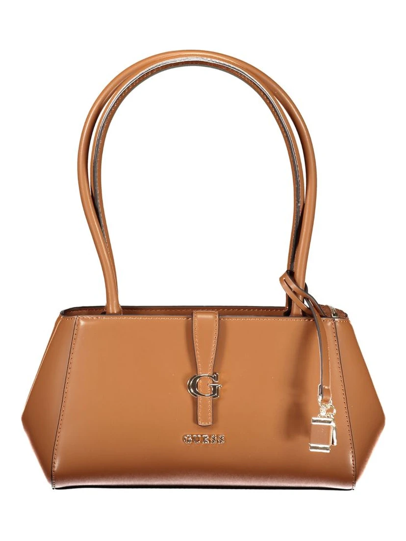 Marrone Poliuretano Female Handbag