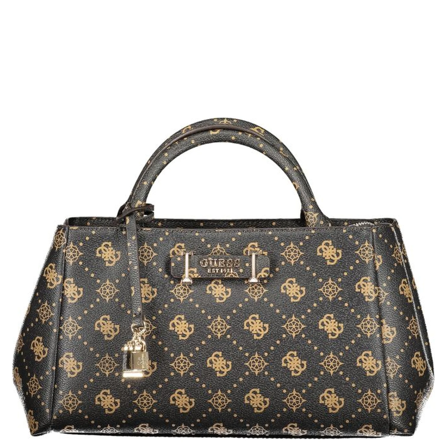 Marrone Poliuretano Women Handbag