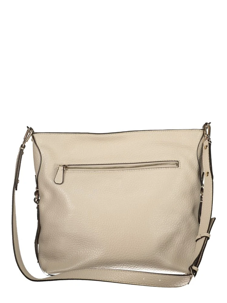 Beige Polyurethane Women's Handbag alternative