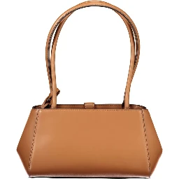 Marrone Poliuretano Female Handbag