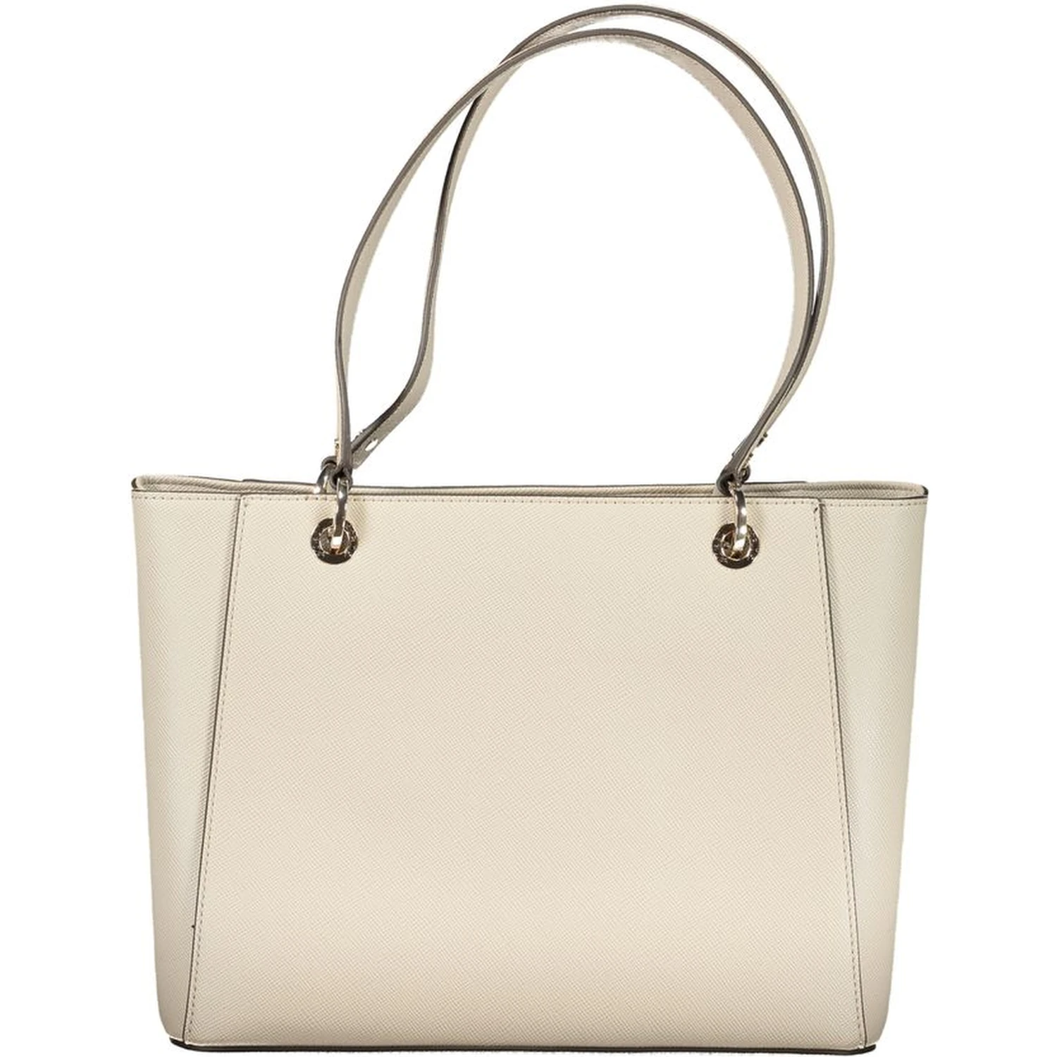 Beige Poliuretano Women Handbag