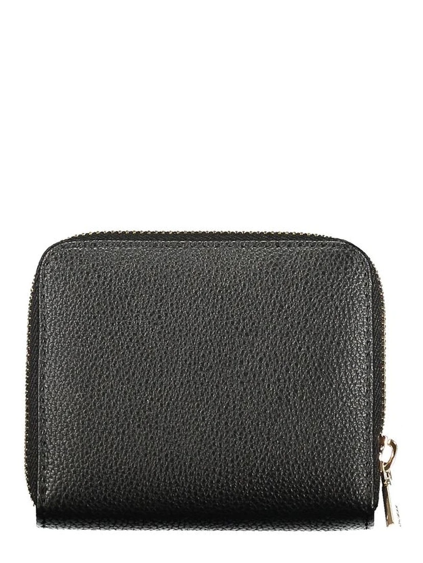 Nero Poliuretano Women Wallet