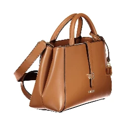 Marrone Poliuretano Women Handbag