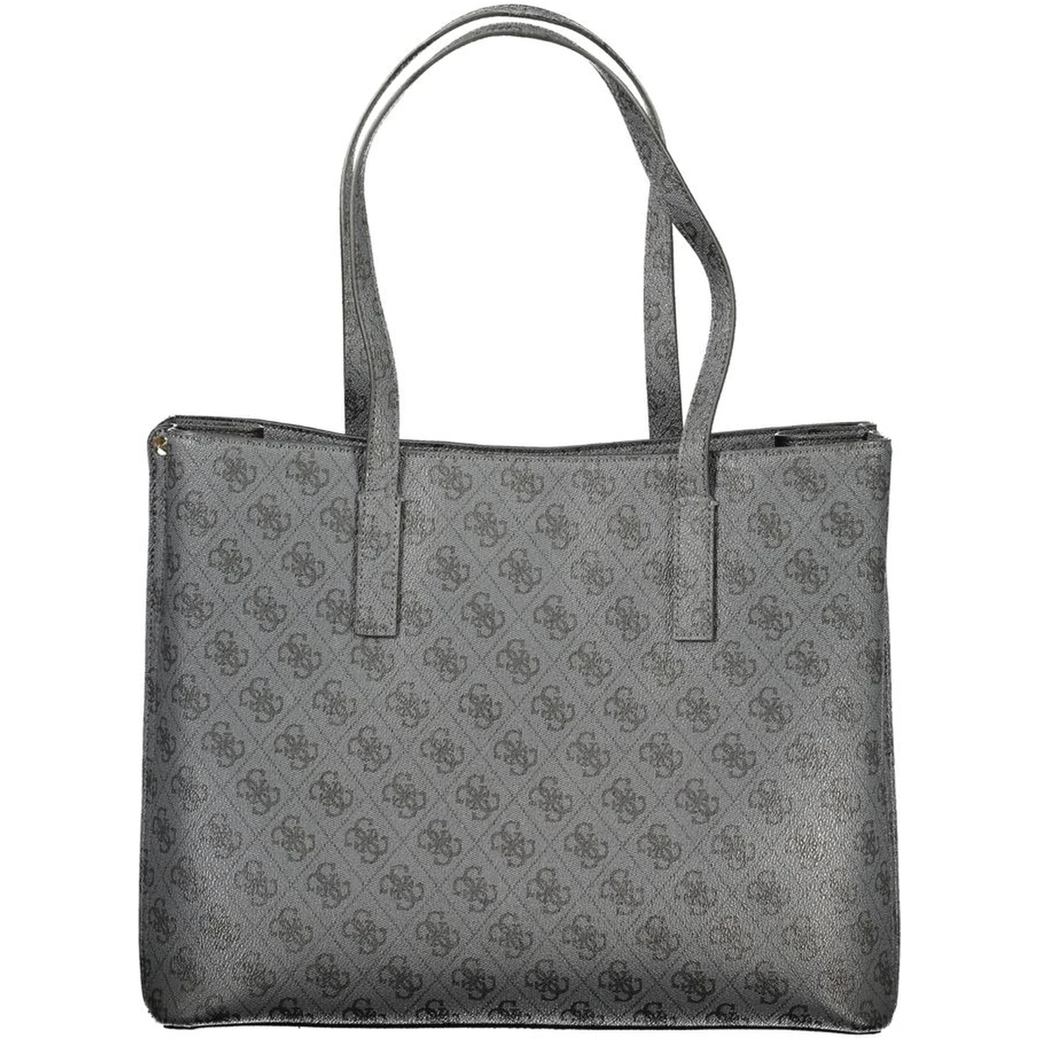 "Nero Poliuretano Women's Handbag"