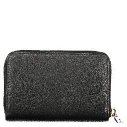 Nero Poliuretano Women Wallet