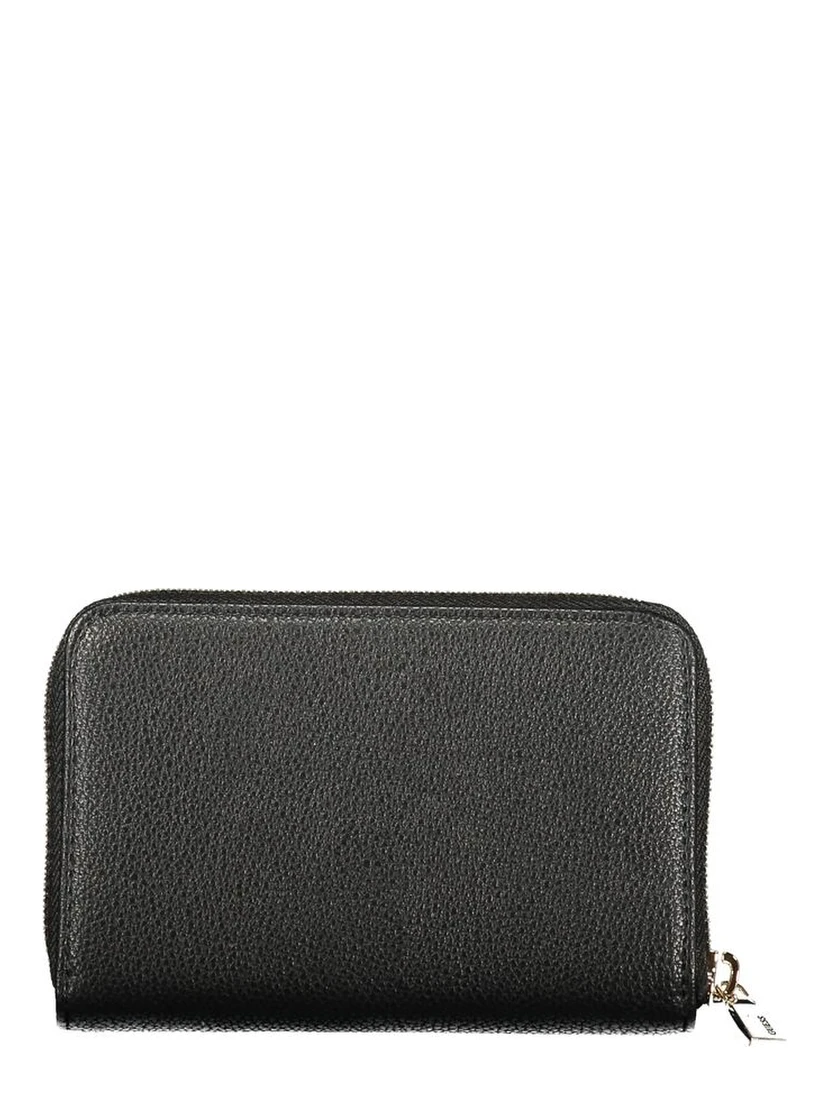 Nero Poliuretano Women Wallet