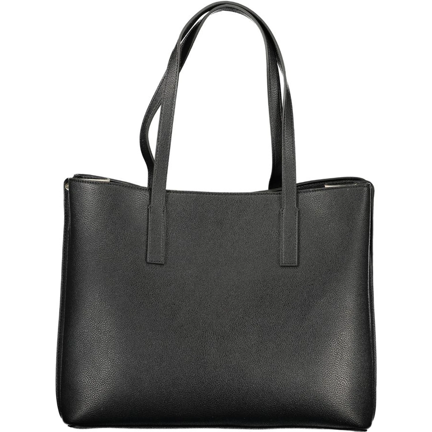 Black Polyurethane Women's Handbag