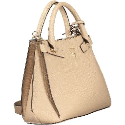 Rosa Poliuretano Women Handbag