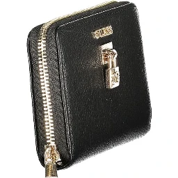 Nero Poliuretano Women Wallet