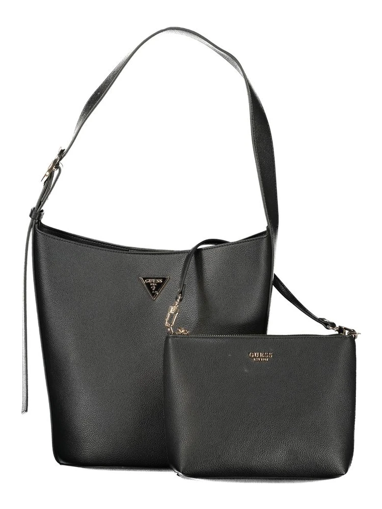 حقيبة يد نسائية سوداء من البولي يوريثان alternative