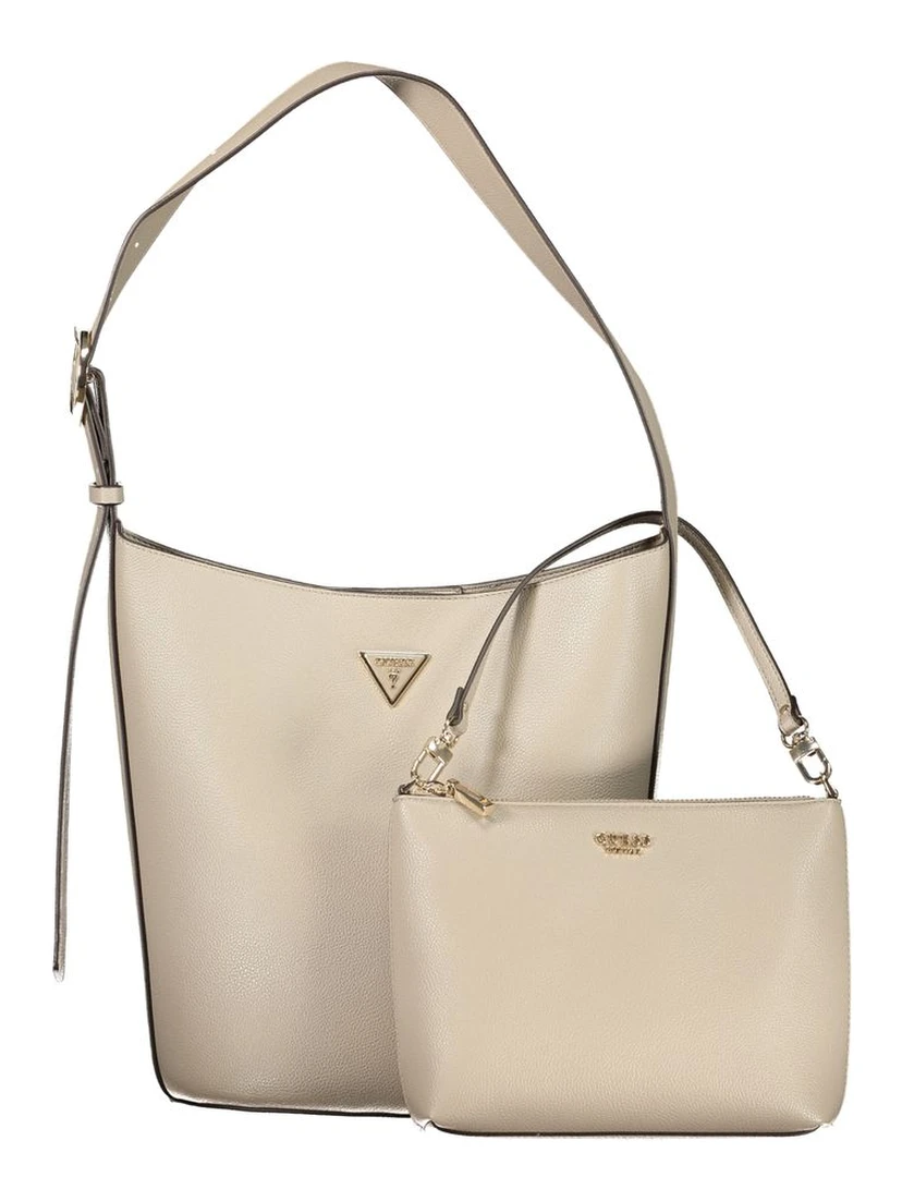 Grigio Poliuretano Women Handbag