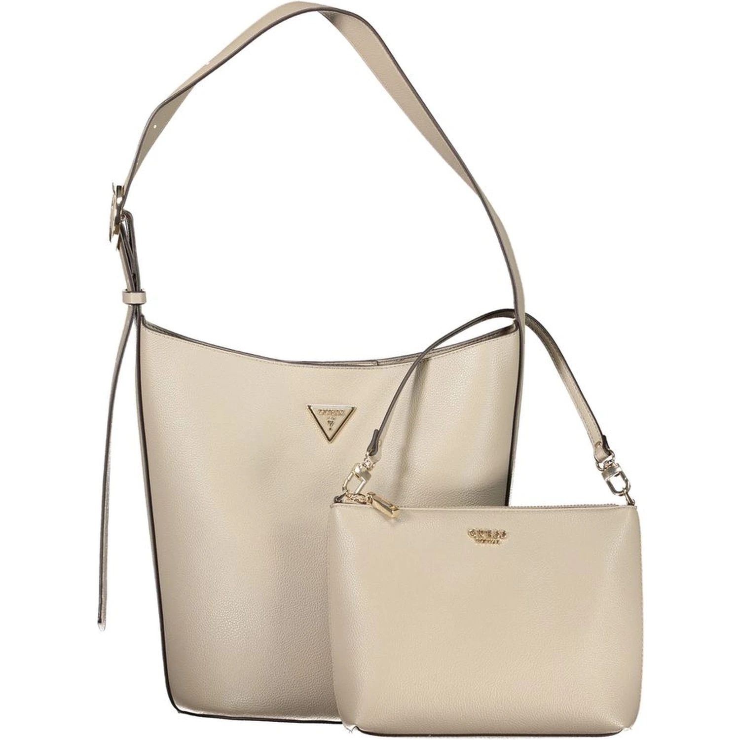 Grigio Poliuretano Women Handbag