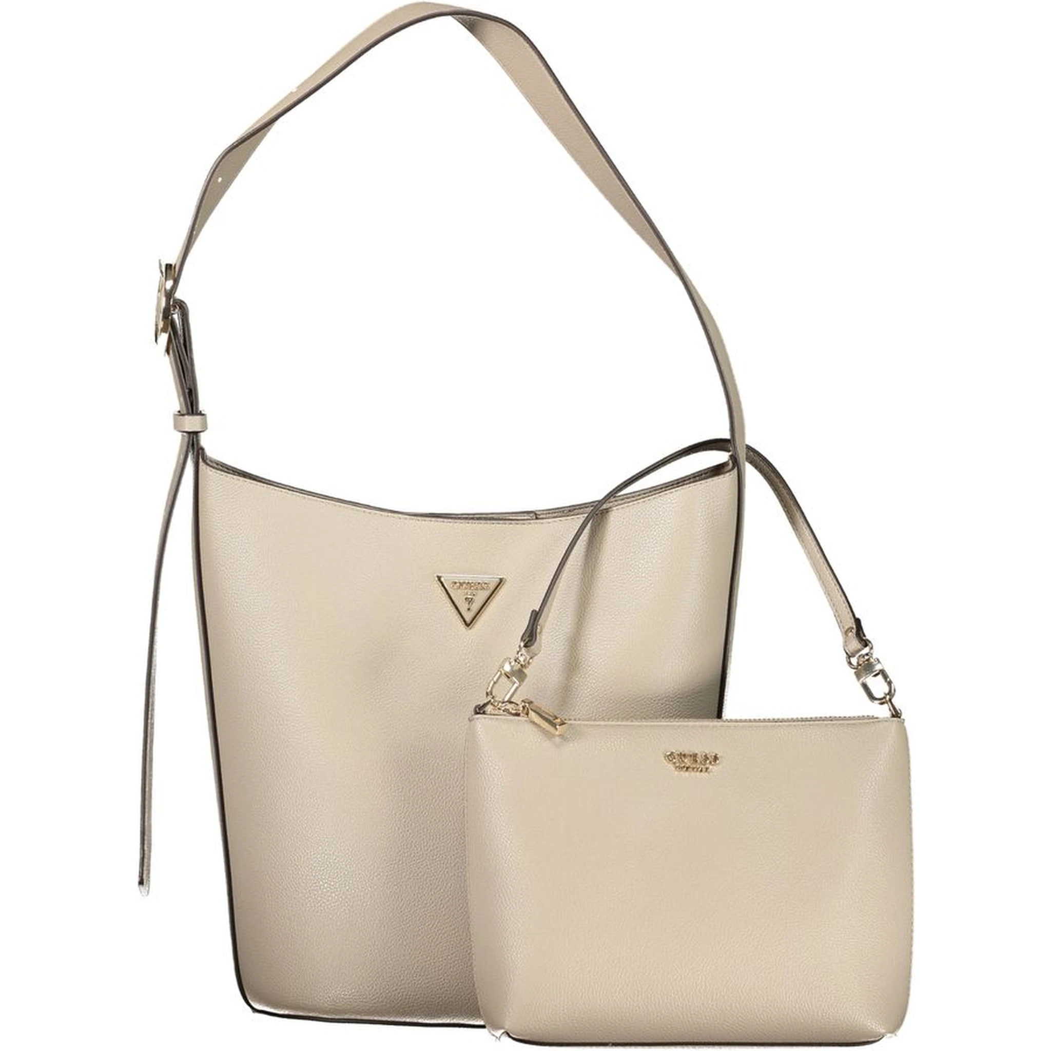 Grigio Poliuretano Women Handbag