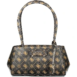 Marrone Poliuretano Women Handbag