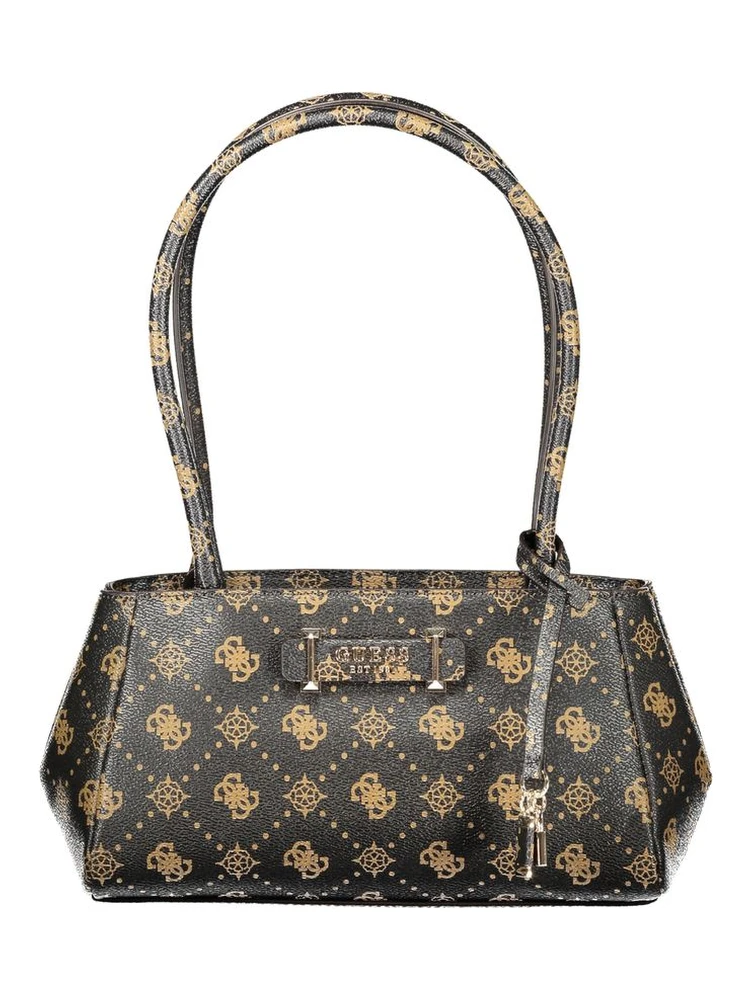 Marrone Poliuretano Women Handbag