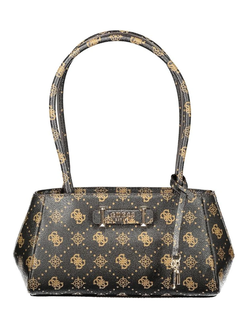 Marrone Poliuretano Women Handbag