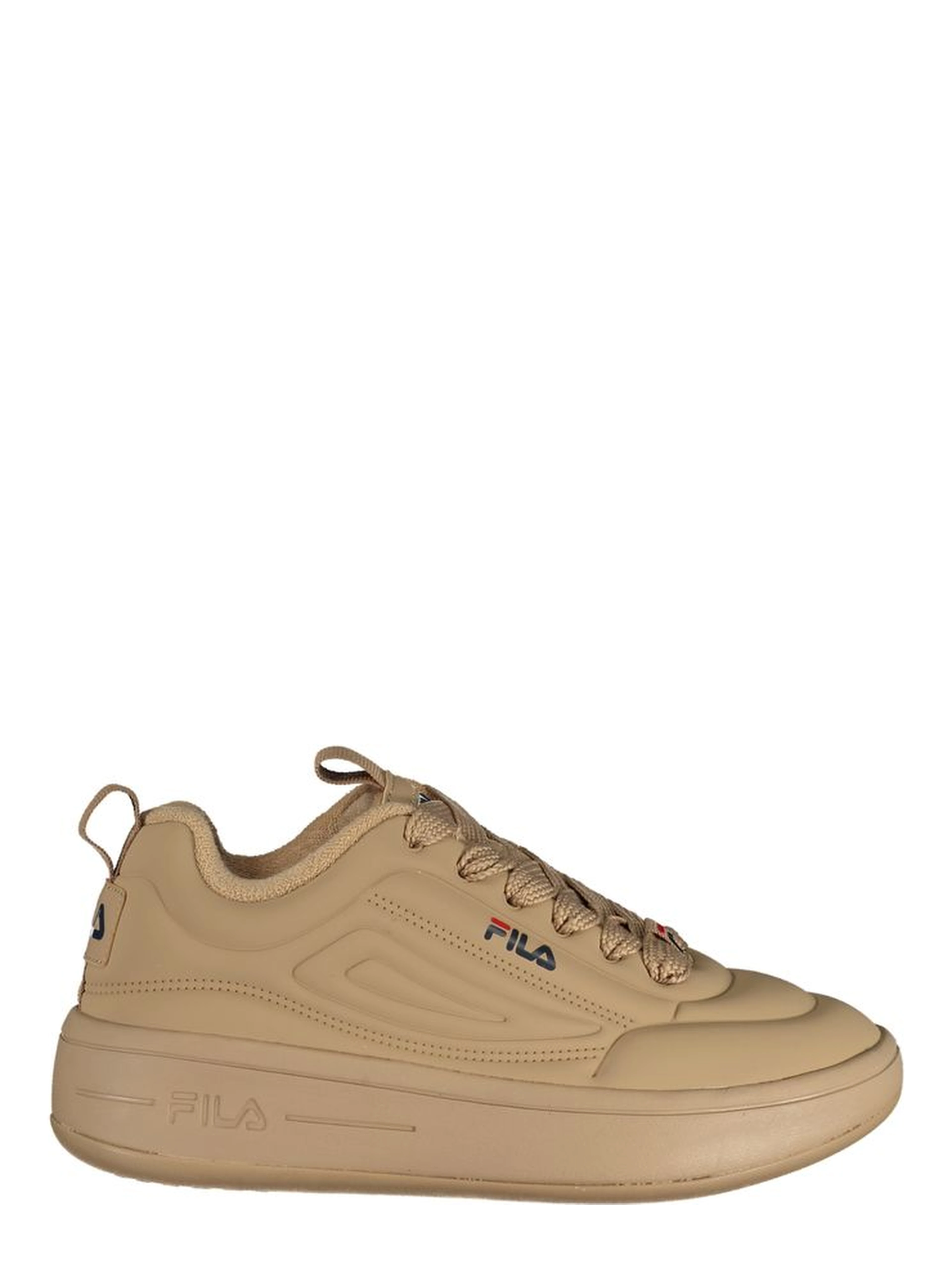 Brown Polyester Athletic Sneakers