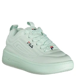 Blue Polyester Athletic Sneakers