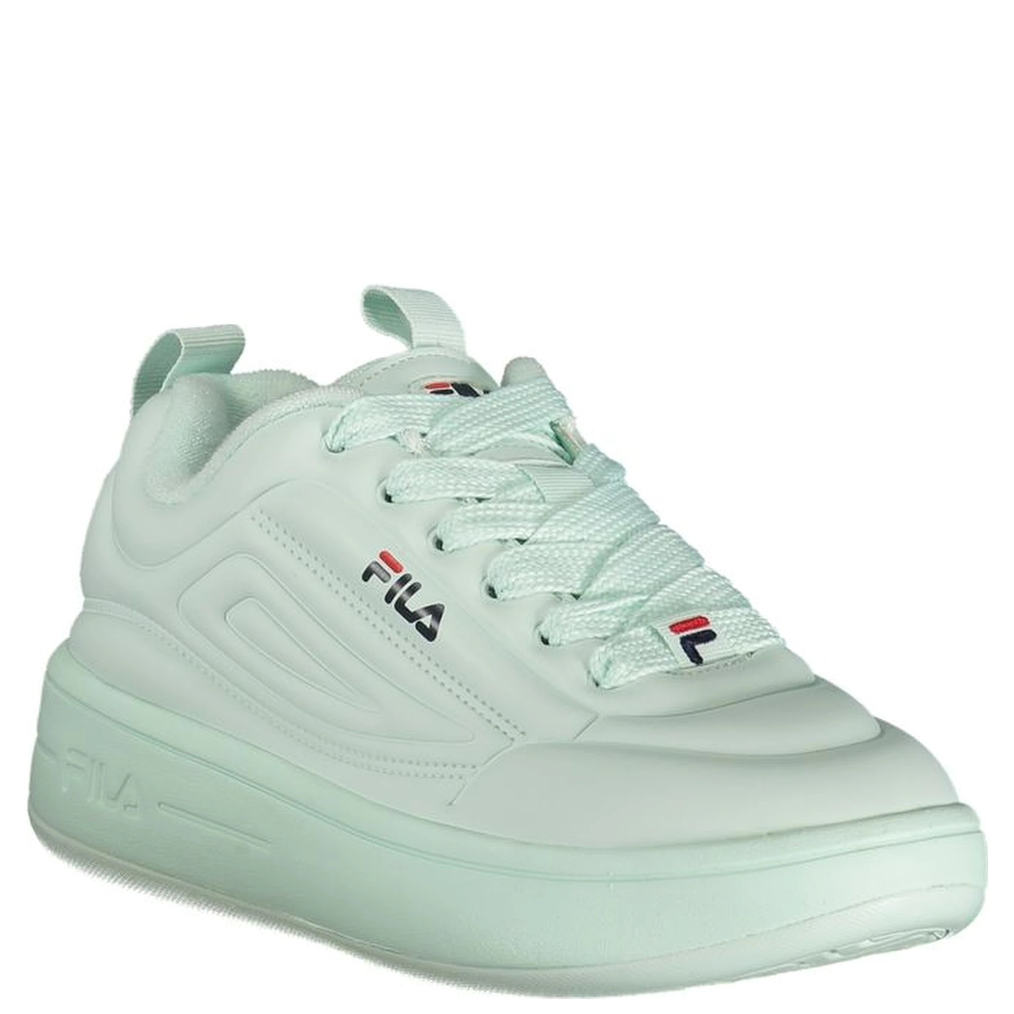 Blue Polyester Athletic Sneakers