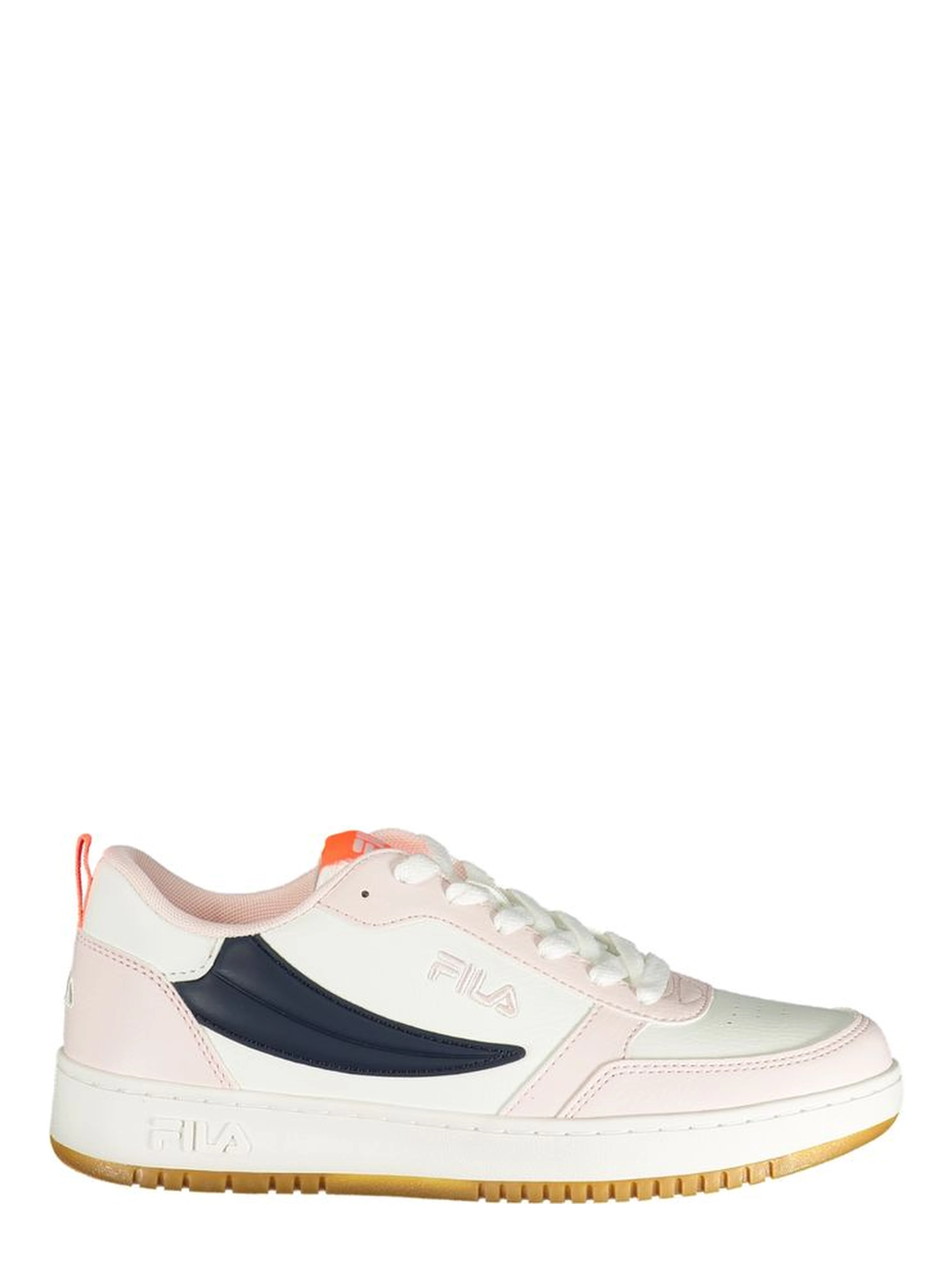 Pink Polyester Athletic Sneakers