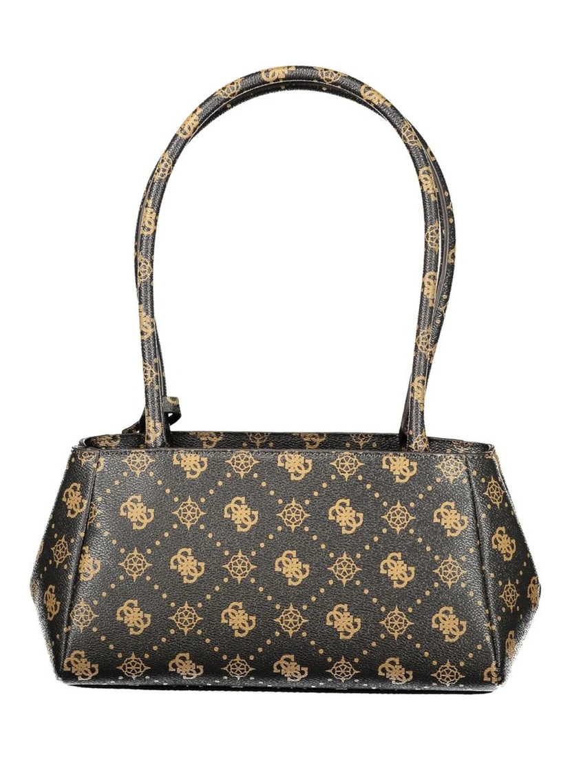 Marrone Poliuretano Women Handbag