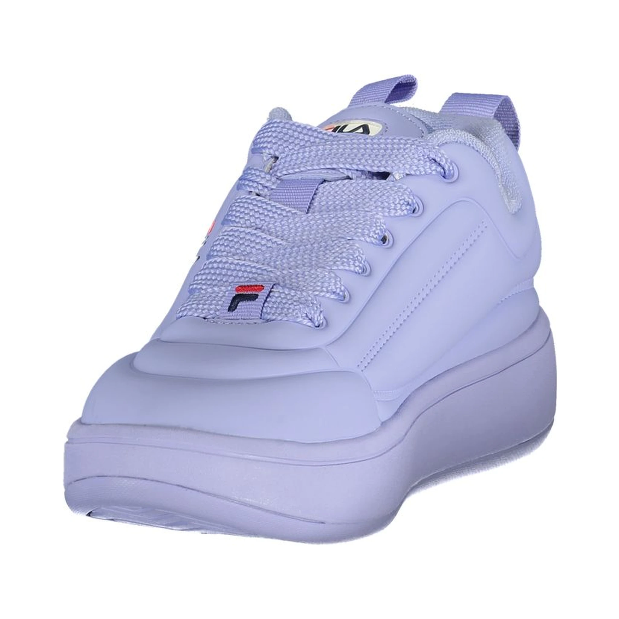 Blue Polyester Athletic Sneakers