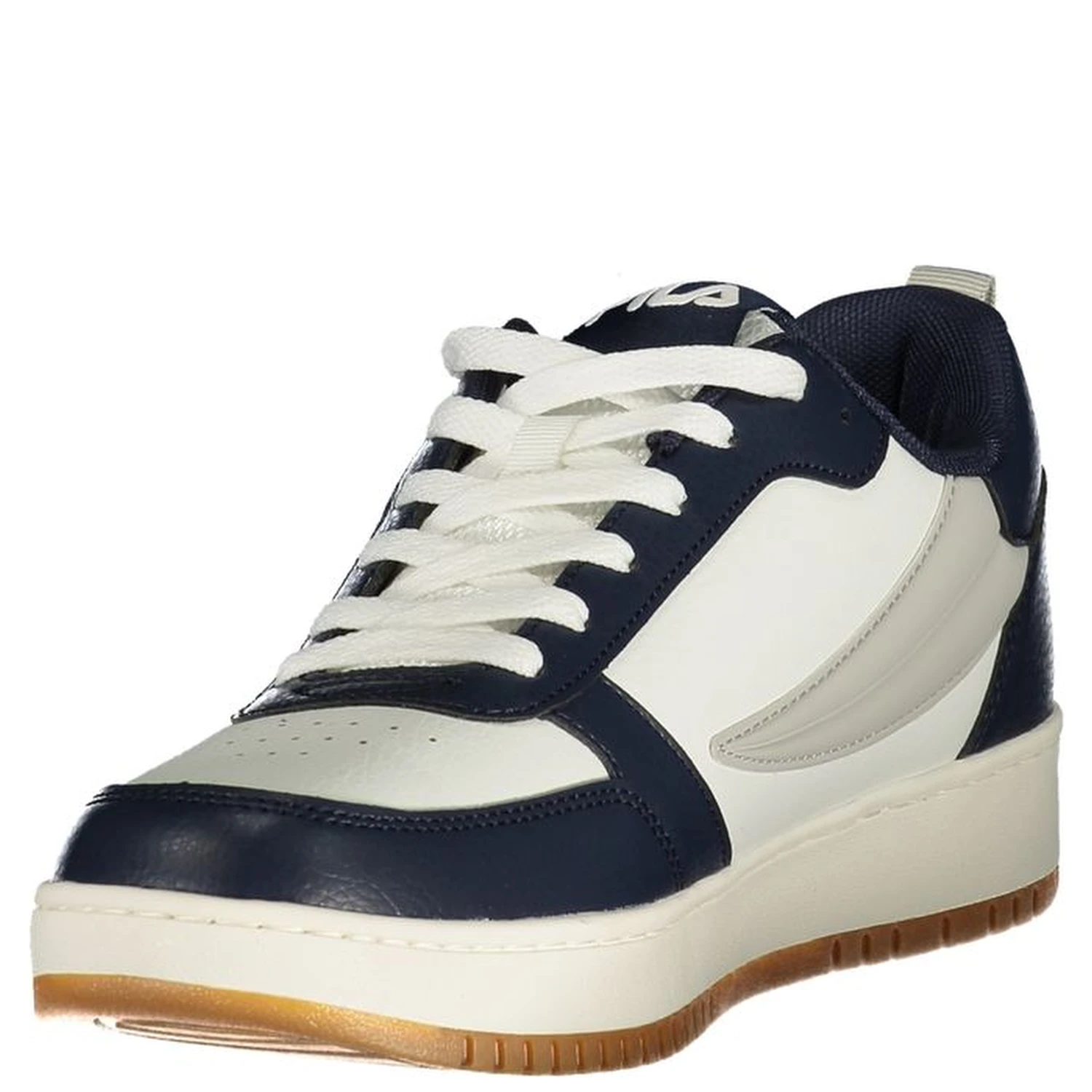 Blue Polyester Athletic Sneakers