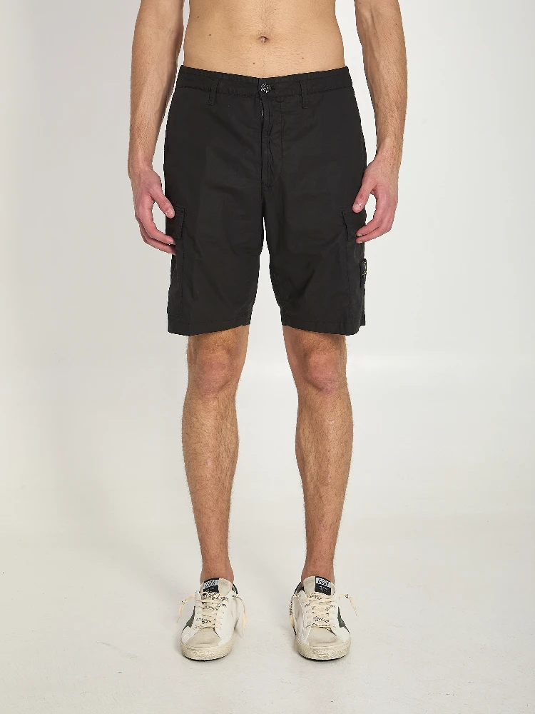 Regular bermuda shorts