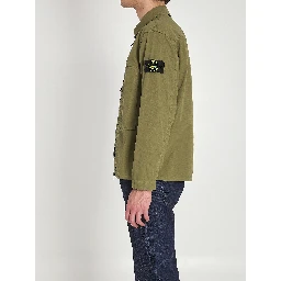 Ripstop cotton overshirt