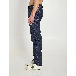 Regular denim pants
