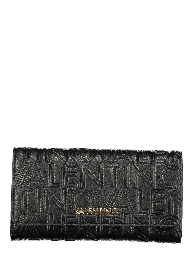 Nero Polyurethane Women Wallet