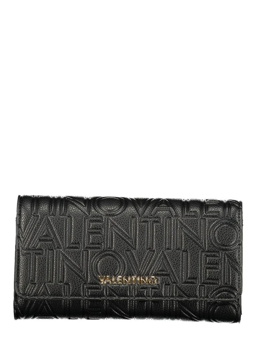 Nero Polyurethane Women Wallet