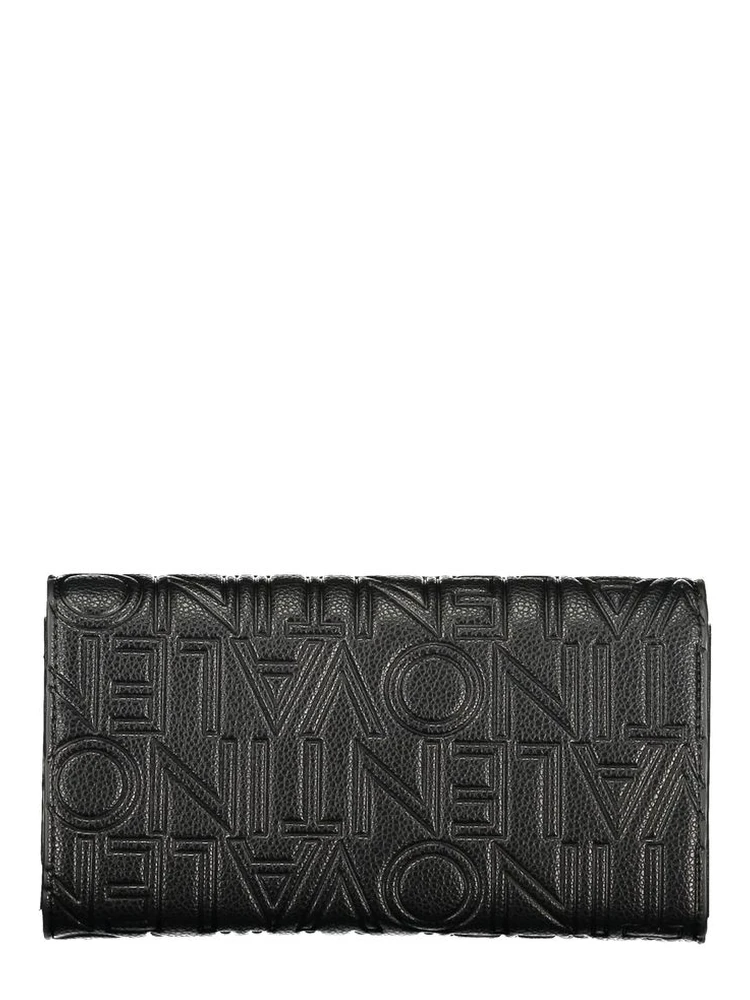 Nero Polyurethane Women Wallet alternative