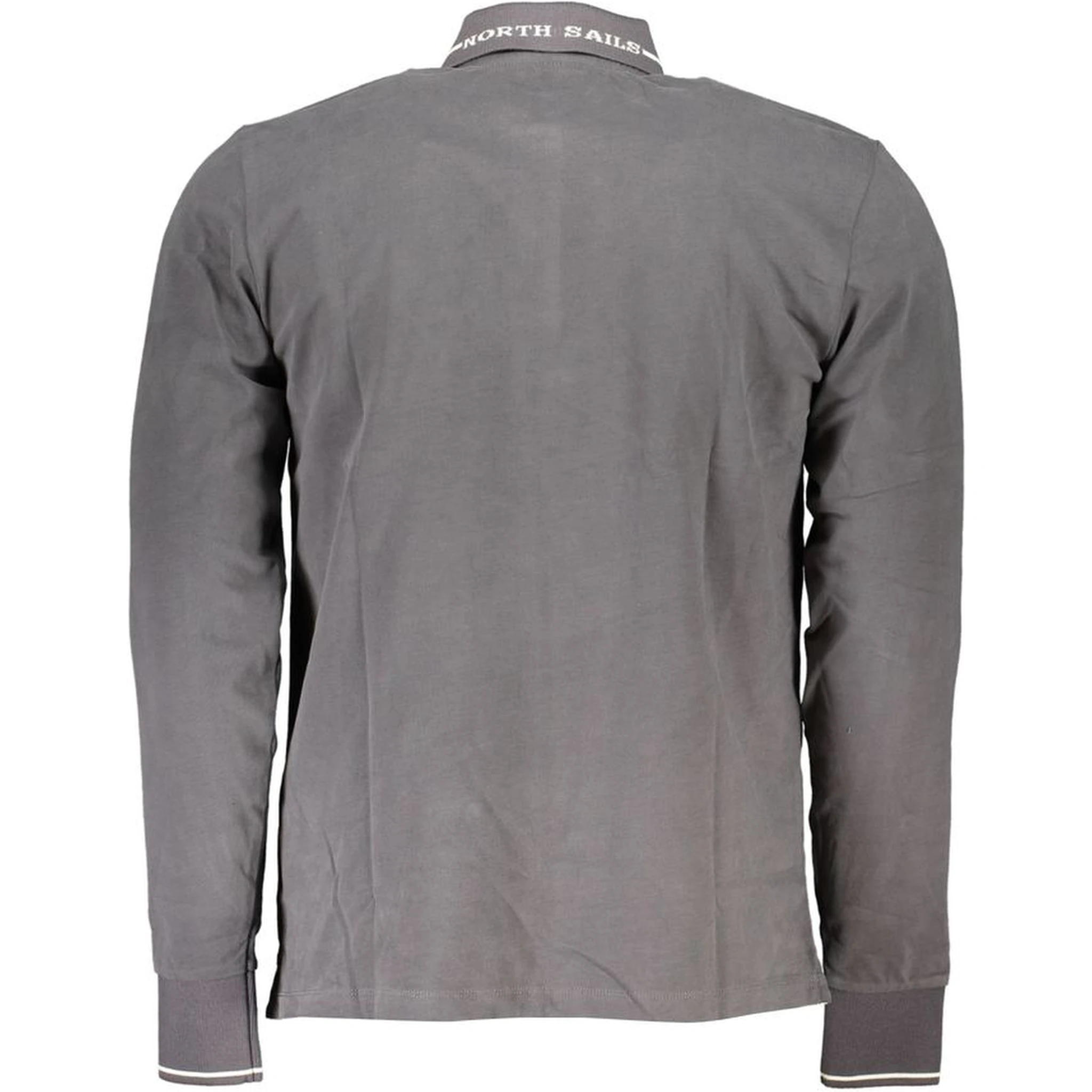 Grigio Cotton Men Polo Shirt
