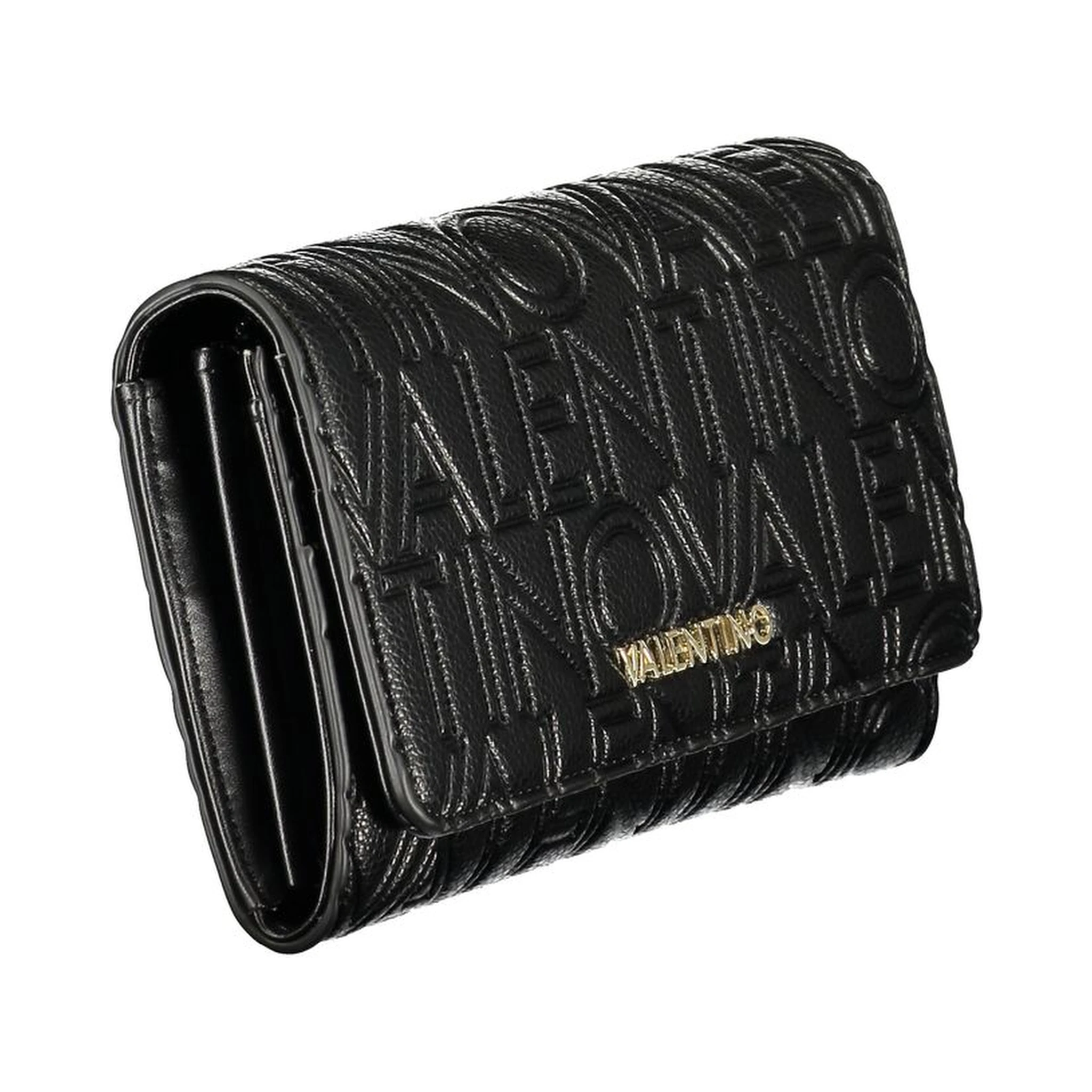 Nero Polyurethane Women Wallet