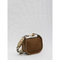 Messenger suede bag mini
