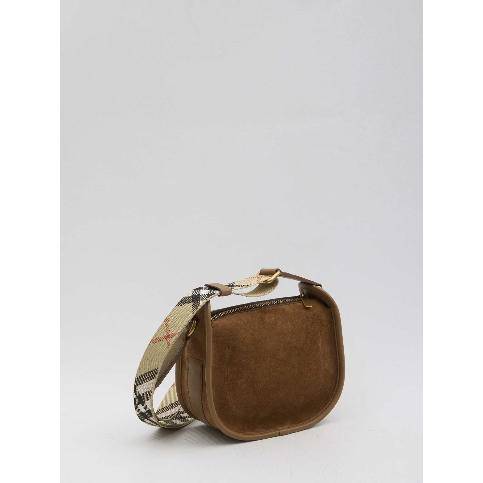 Messenger suede bag mini