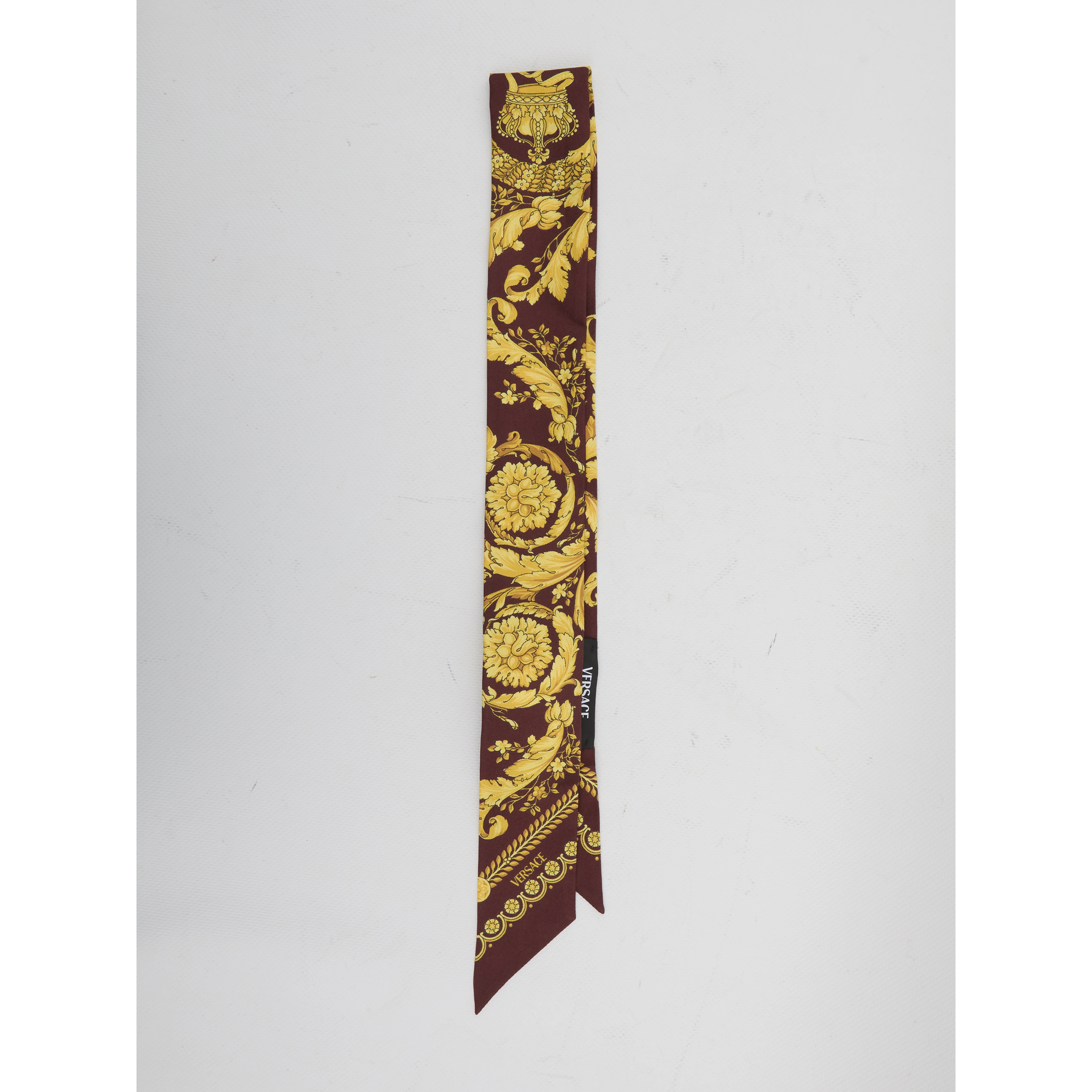 Silk twill bandeau