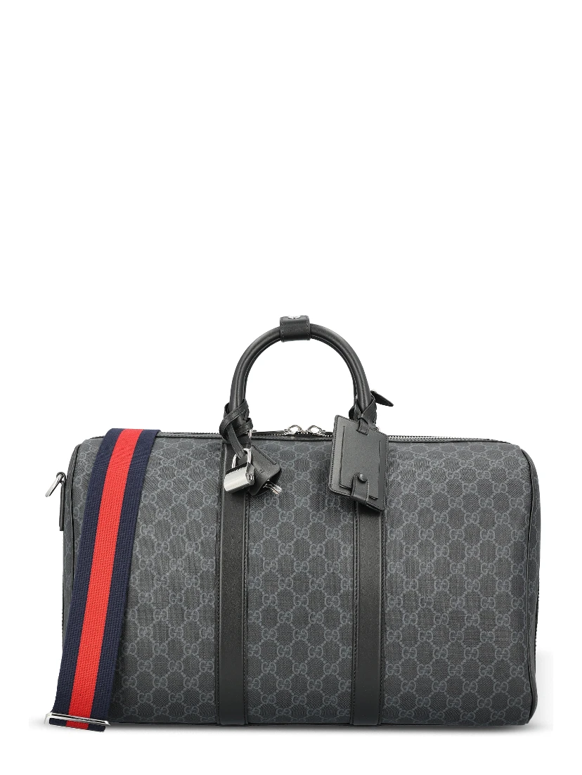 medium-sized  GG Black traveller bag