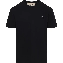 Valentino Garavani T-shirts and Polos Black