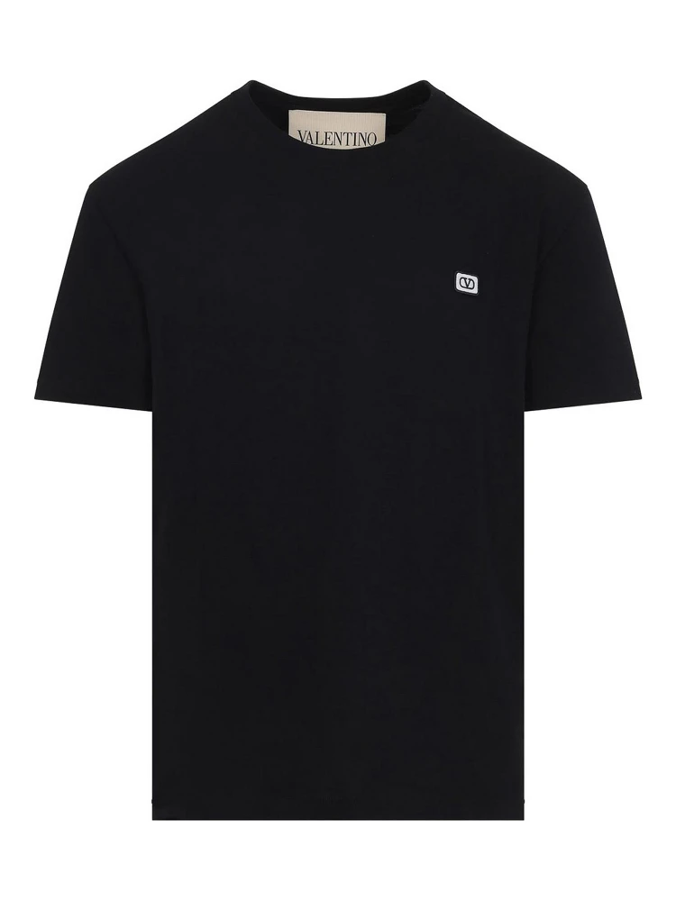 Valentino Garavani T-shirts and Polos Black