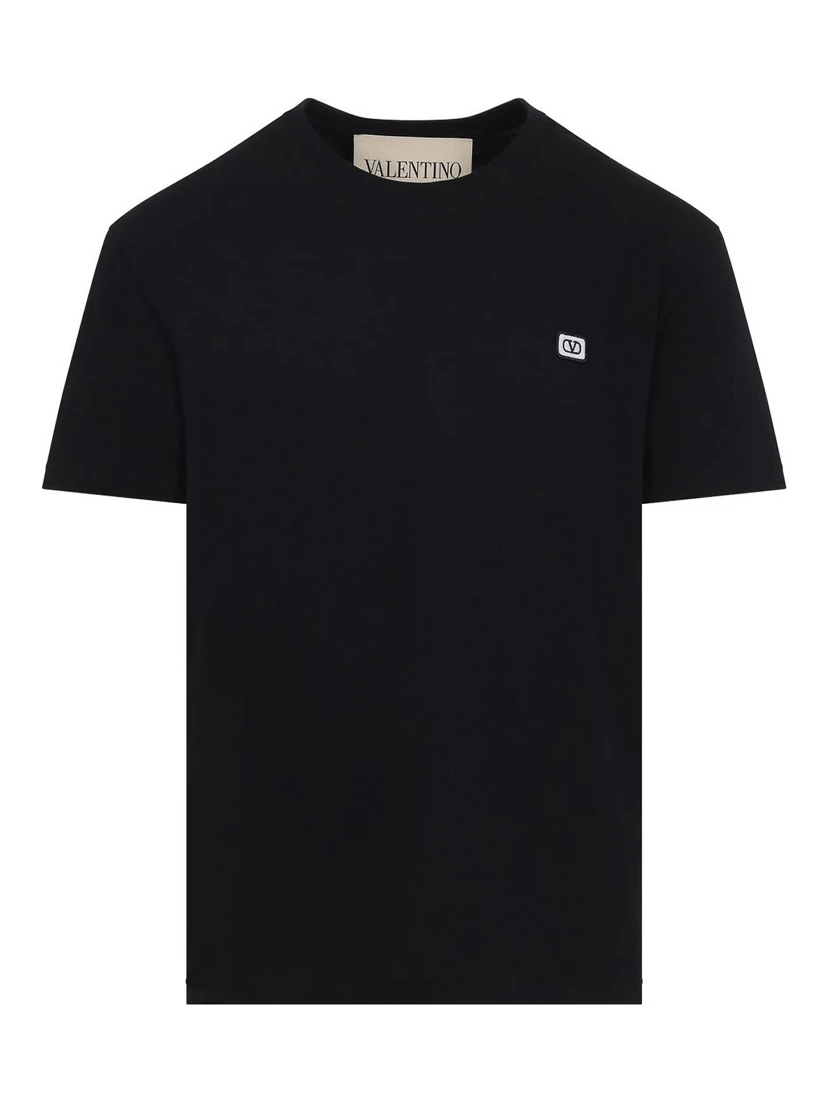 Valentino Garavani T-shirts and Polos Black