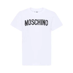 MOSCHINO KIDS T-shirts and Polos White