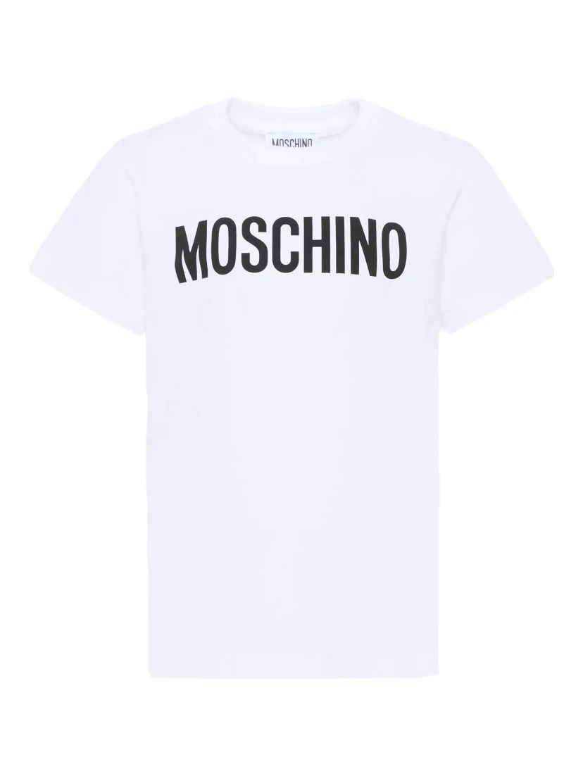 MOSCHINO KIDS T-shirts and Polos White